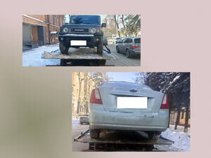 Из центра Брянска эвакуировали очередные автомобили