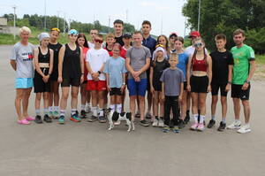 В Стародубе на лыжероллерной трассе состоялись двухнедельные тренировочные сборы
