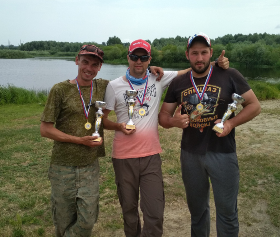 В Брянске прошёл чемпионат по ловле рыбы на спиннинг с берега