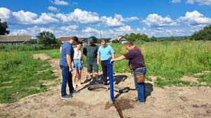 В брянском поселке Радогощь завершается ремонт водопровода
