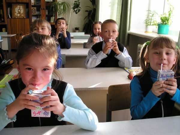 Брянские школы обеспечены экологически чистой и качественной молочкой