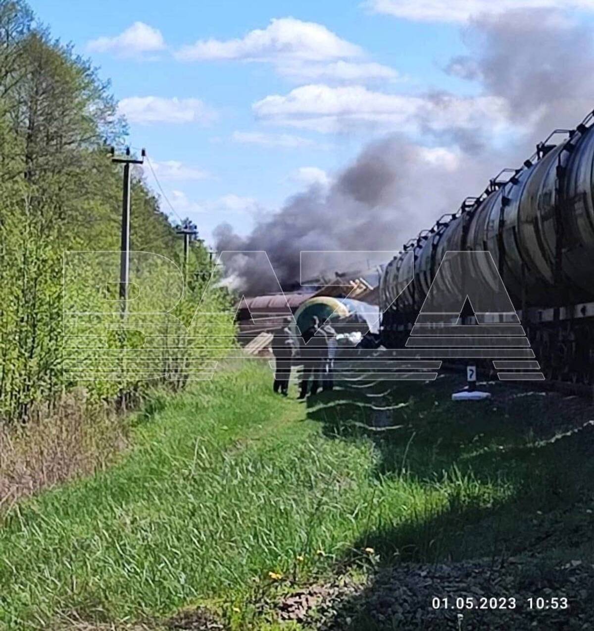 СМИ сообщили, что в Брянской области поезд сошел с рельсов | 01.05.2023 |  Брянск - БезФормата