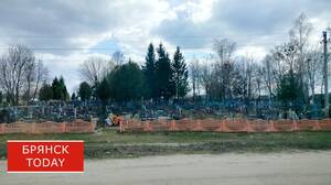 В Клетнянском районе кладбище избавили от аварийной угрозы