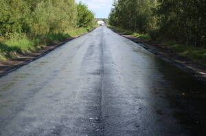 В Суземском районе обновляют автодорогу Суземка - Горожанка