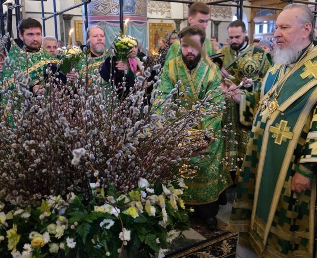 Вербное воскресенье в Дивеево