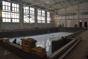 Строительство спорткомплекса в Клетне выходит на финишную прямую