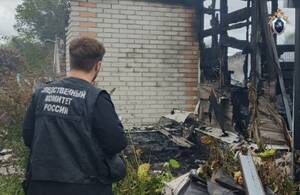 В Почепском районе расследуют гибель ребенка при пожаре