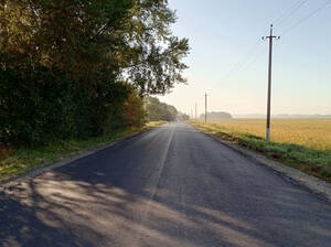 Дорожники приступили к укладке нового асфальта вблизи Новозыбкова