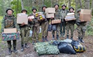 Военный священник посетил приграничье Брянщины с гуманитарной миссией