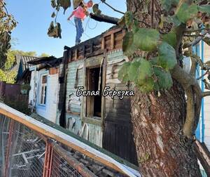 ВСУ дроном «Дартс» сожгли жилой дом в брянском поселке Белая Березка