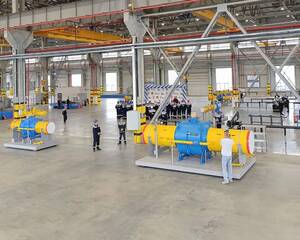 Ковальчук открыл третий цех завода «ГазЭнергоКомплект» под Брянском