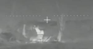 Появилось видео: спецназ брянской Росгвардии ювелирно уничтожил гаубицу