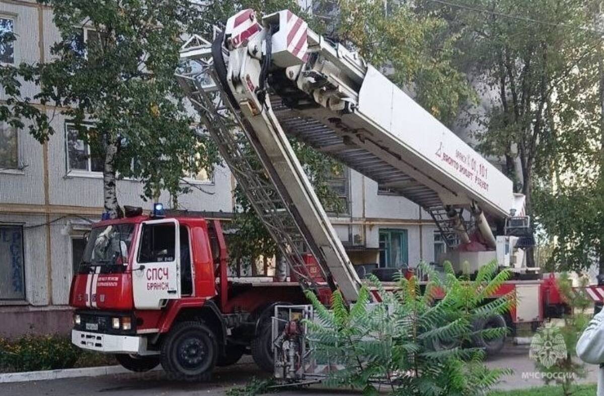 В Брянске в горящей квартире пострадали 2 человека