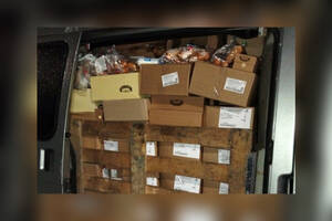 В Брянскую область пытались ввезти 10,5 тонны белорусской продукции без документов