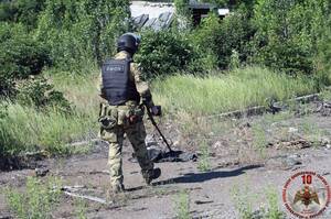 На месте гибели мужчины оказалось не менее 16 взрывных устройств