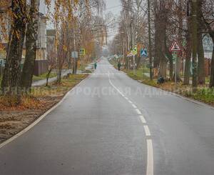 В Брянске на улице Карла Либкнехта впервые появились асфальтовые тротуары