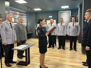 В Брянске новобранцы полиции принесли присягу на верность долгу