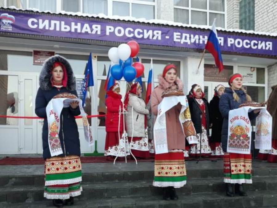 В Карачевском районе открыли отремонтированный Дом культуры