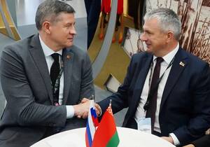 Ковальчук: товарооборот между Брянском и Гомелем вырос на 34 процента
