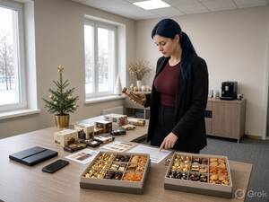 Как выбрать сладкие подарки для сотрудников и их детей на Новый год