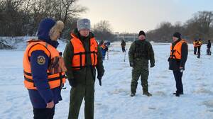 ЧП с детьми на Десне: на месте поиска побывал глава брянского Следкома