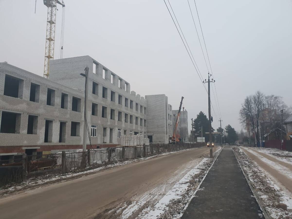  В Брянске развернулось строительство хирургического корпуса областной детской больницы