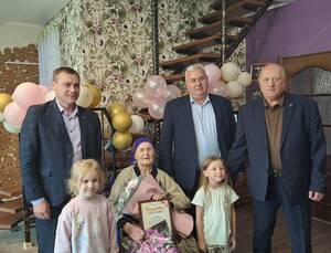 Брянская долгожительница Валентина Рубеко отметила 100-летний юбилей