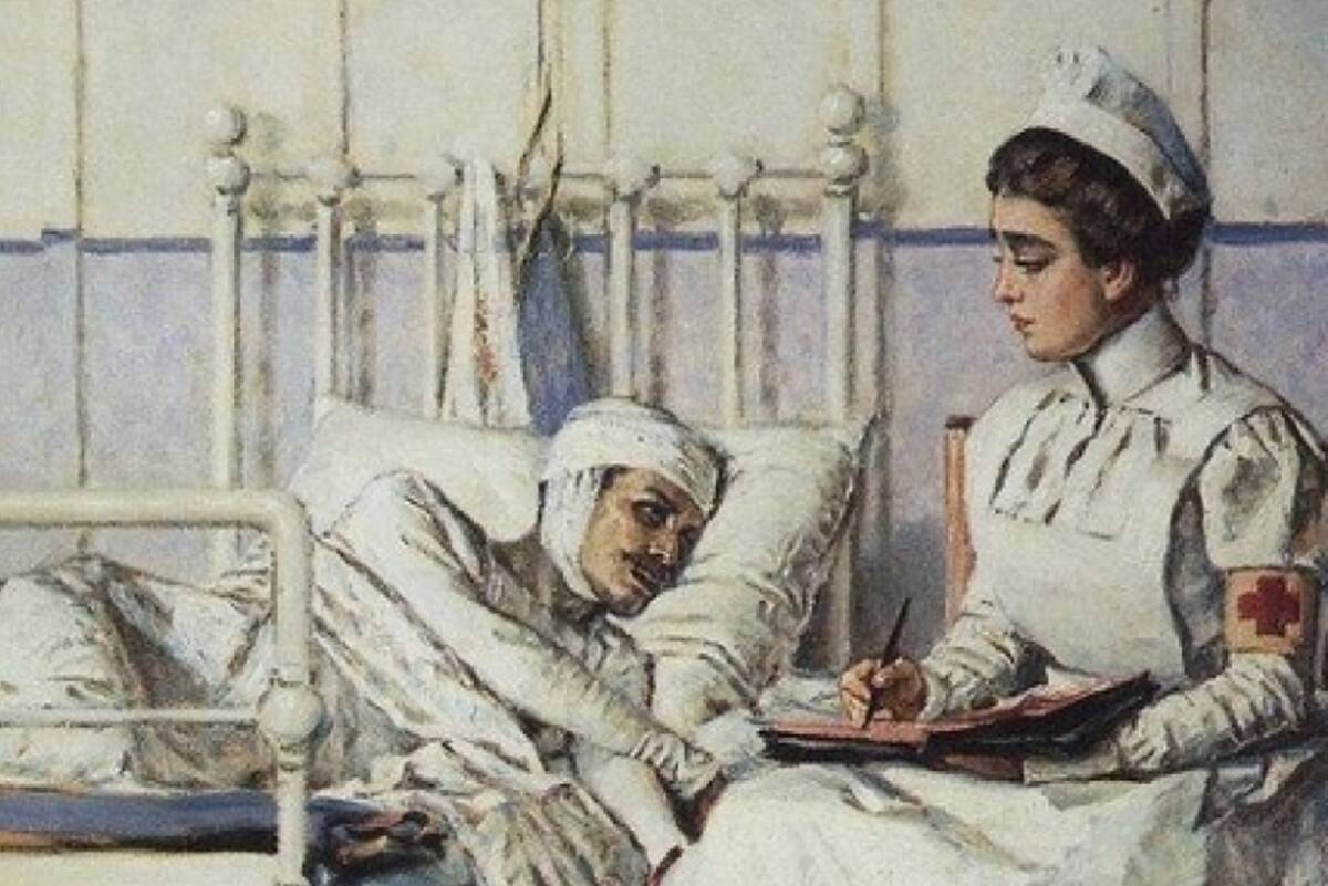 Медсестра перевяжет
