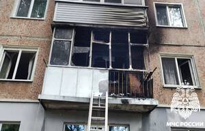 В Белых Берегах сгорела квартира, эвакуировали 5 человек