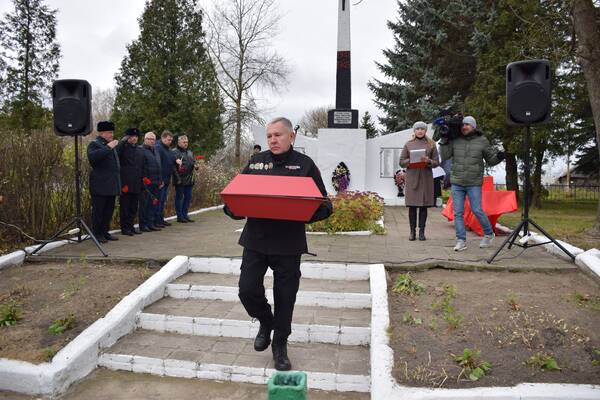 В Климовском районе передадут останки воинов на территорию Украины и Белоруссии