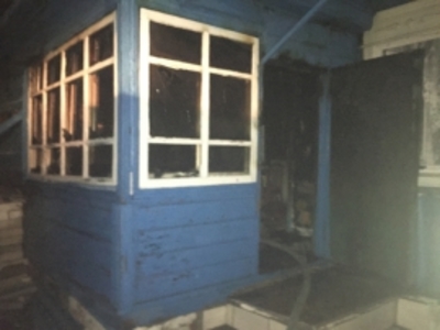 В Стародубе сгорел жилой дом: есть пострадавший