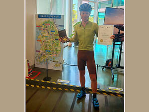 Евгений Дюба из Новозыбкова проехал Южную Корею на велосипеде