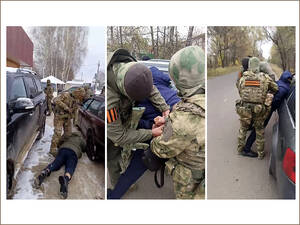 Контрафакта на 7 млн: ФСБ показала кадры задержания ОПГ в Брянской области