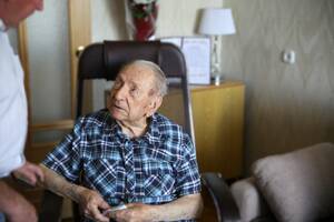 Брянский ветеран Владимир Александров отмечает 103-й день рождения