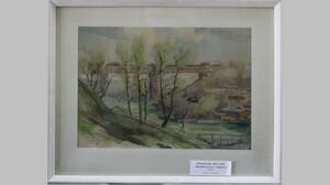 Брянцам показали акварель с весной 1945 года