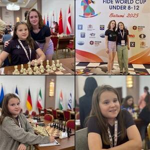 Брянская девочка заняла 4-е место на Детском Кубке мира по шахматам