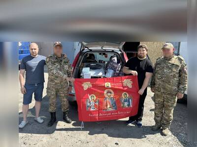 Епархия передала бойцам «БАРС-Брянск» радиостанции и бытовую технику