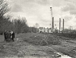Брянцам показали фото начала строительства пединститута