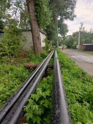 В Любохне завершены работы по капитальному ремонту тепловых сетей