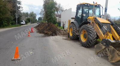 В Новозыбкове уложили 1000 метров водопровода на улице Лермонтова