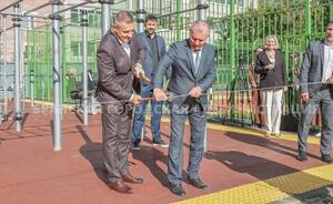 Первую «умную» спортплощадку открыли у «Торпедо» в Брянске