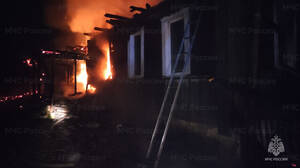 В Мглинском районе Брянской области произошел пожар, есть пострадавшие