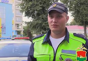 Брянский полицейский помог молодой женщине стать мамой