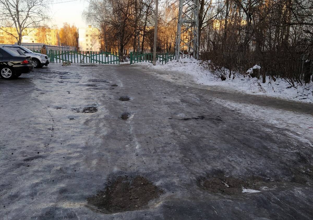 Жительницу Брянска возмутила дорога к школе №58
