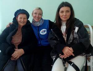 Освобождённых из украинского плена курянок доставили в Брянскую область