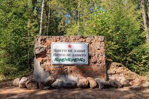 В Брянской области открыли памятную доску «Никто не забыт, ничто не забыто»