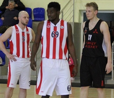 В баскетбольном клубе «Брянск» дебютировал африканец