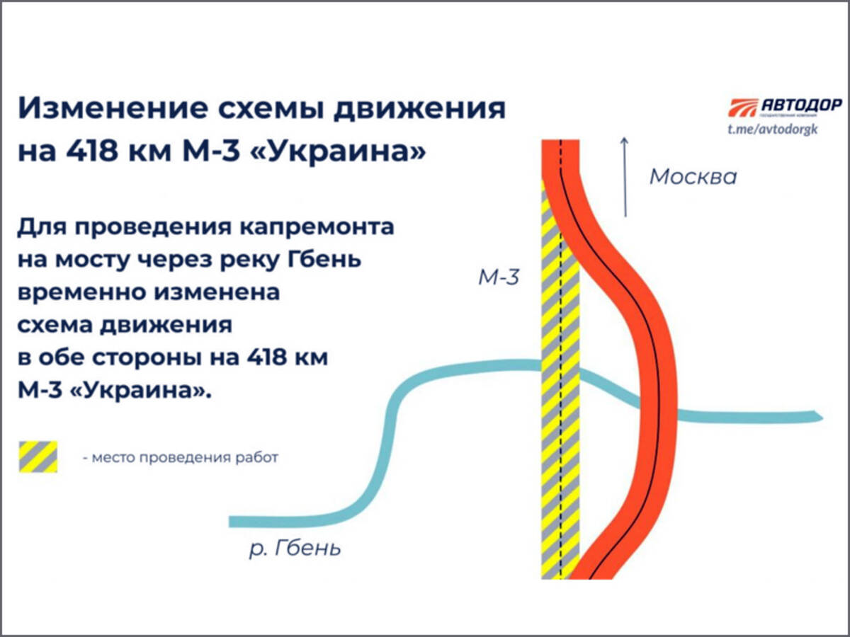 Брянцам сообщили об изменении схемы движения на участке трассы М-3 |  10.07.2024 | Брянск - БезФормата