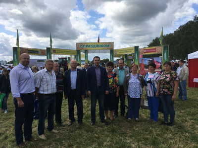 День Брянского поля посетила делегация Навлинского района