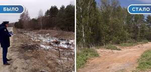 В Клинцовском районе ликвидирован свалочный очаг